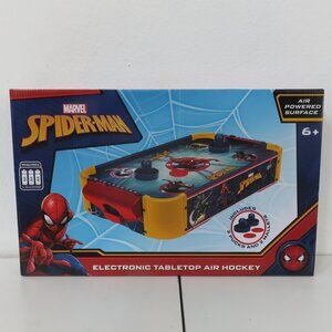 Marvel Spider-Man Electronic Tabletop Air Hockey